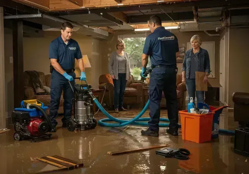 Basement Water Extraction and Removal Techniques process in French Lick, IN